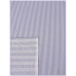 Простыня Ивановская бязь Страйп вид 8/6 серебристо-серый