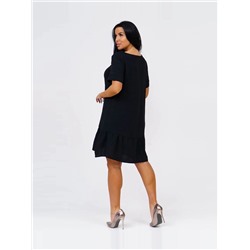 Платье женское Текс-Плюс, цвет черный