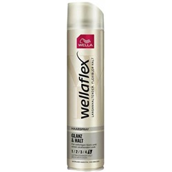 Wellaflex Лак Блеск и фиксация Ультрасильн. фикс. (№5) 250мл     5221