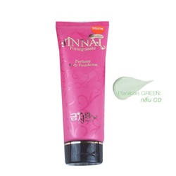 JINNAI PLANKTON GREEN Pomegranate Perfume Body Foundation, Belov (ДЖИННАИ НЕЖНО-ЗЕЛЕНЫЙ парфюмированный выравнивающий лосьон для тела, Белов), 100 г. - СРОК ГОДНОСТИ ДО 15 ИЮНЯ 2025 ГОДА