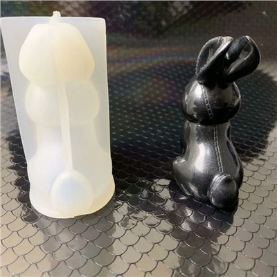 Силиконовый молд 3D «Зайчик»