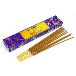 NATURAL LAVENDER Incense, Satya (Благовония НАТУРАЛЬНАЯ ЛАВАНДА, Сатья), 15 г.
