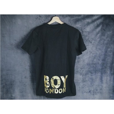 Футболка BOY LONDON black,with a golden eagle