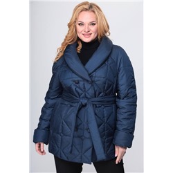 TrikoTex Stil 4021 синий, Полупальто