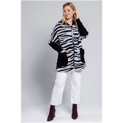 Bonadi М-1431 черно-белый, Пончо