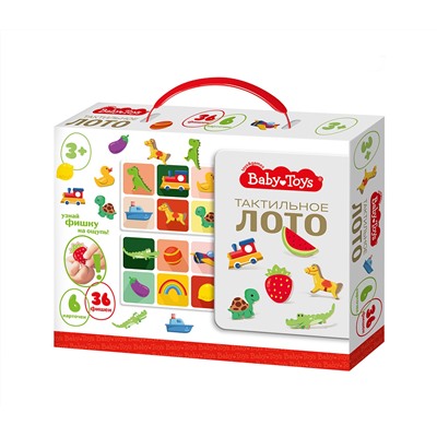 Обучающее лото для маленьких «Тактильное» Baby Toys