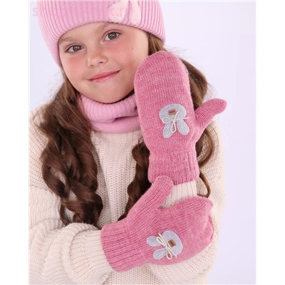366-TM Варежки для девочки (15 (7-8 лет))