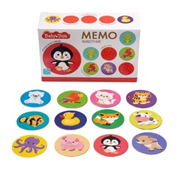 Настольная игра МЕМО «Животные»