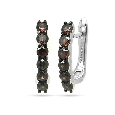 Серьги из серебра куб.циркон., МЦВ170к