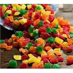 Ананас кубики, 1 кг