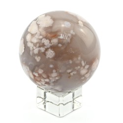 Шар из агата сакура, диаметр 56мм