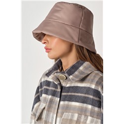 Панама тёплая зимняя ореховая