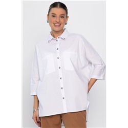 Рубашка с карманами Аристократка (белая) Б14449-10М