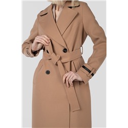 01-11710 Пальто женское демисезонное (пояс)