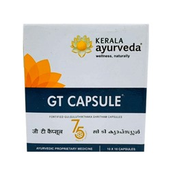 GT CAPSULE, Kerala Ayurveda (GT КАПСУЛЫ, при остеоартрите и остеопорозе, Керала Аюрведа), 100 капс. - СРОК ГОДНОСТИ ДО 31 МАЯ 2025 ГОДА