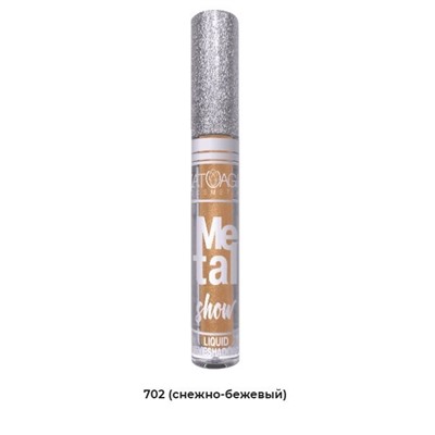 Тени для век жидкие L'ATUAGE COSMETIC "Metal show"