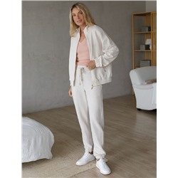 Брюки из петельчатого футера-трехнитки