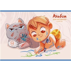 Альбом д/рисования 10л. Рисуем вместе  Эксмо А102300