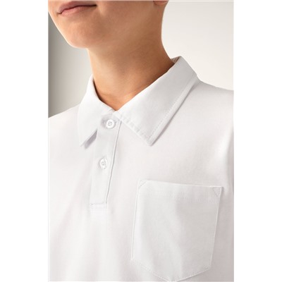 Рубашка-поло с длинным рукавом для мальчика Happyfox