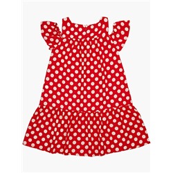 Платье 22-7180 красн.горох