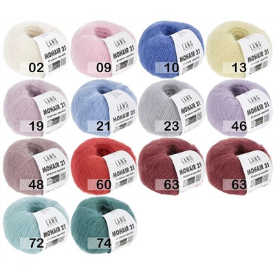 Пряжа Lang Yarns Mohair 21