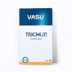 TRICHUP Hair Nourishment, Vasu (Тричуп Васу аюрведические капсулы для питания волос), 60 капс.