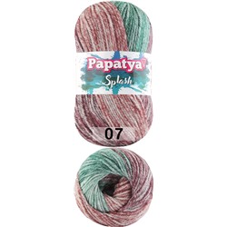 Пряжа Kamgarn SPLASH PAPATYA