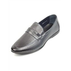 C150-4 DK. BLUE Полуботинки мужские (натуральная кожа) размер