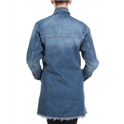 D3026 BLUE Куртка джинсовая женская  DIMARKIS DAY (98% хлопок 2% эластан) размер S - 46/48 российский