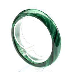 Браслет кольцо из Малахита 70,5г.