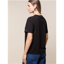 Футболка из премиального хлопка с эластаном