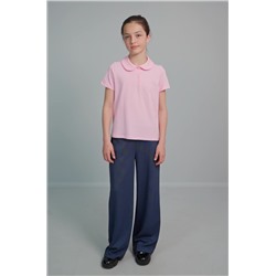 Блузка-поло с коротким рукавом для девочки Happyfox