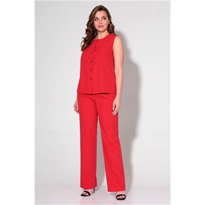 Liona Style 828 красный, Брюки,  Блуза
