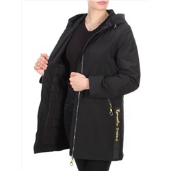 0828 BLACK Куртка демисезонная женская RIKA (100 гр. синтепон) размер 42 - российский