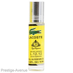 Духи с феромонами Lacoste L.12.12 Yellow Jaune-Optimistic 10 ml