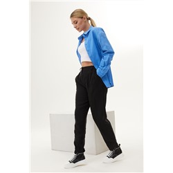 DAVA 164 синий-черный, Брюки,  Блуза