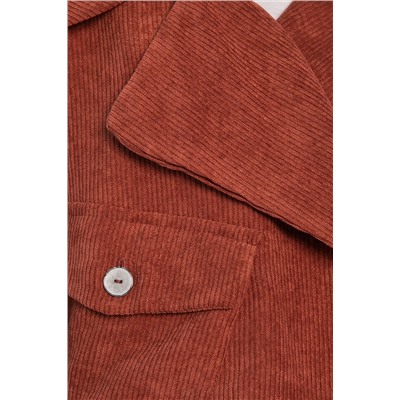 Жакет укороченный Динара (коричневый) Б14327-39М