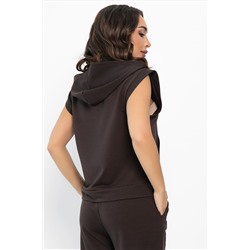 Жилет Хэрис (горький шоколад) Б14141-25М