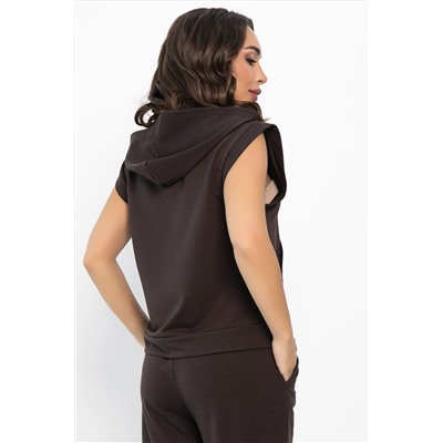 Жилет Хэрис (горький шоколад) Б14141-25М