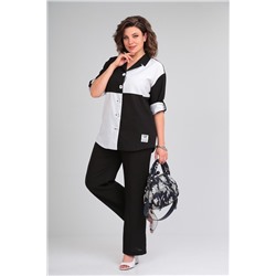 Anastasia 1000 черный, Брюки,  Блуза