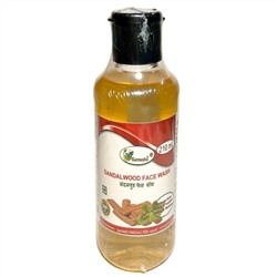 SANDALWOOD Face Wash, Karmeshu (ГЕЛЬ ДЛЯ УМЫВАНИЯ Сандаловое дерево, Кармешу), 210 мл.