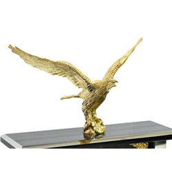 Настольный набор из обсидиана "Орел" 650*360*305мм.