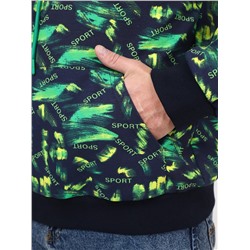 Бобслей - толстовка зеленый