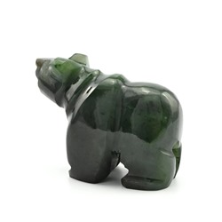 Медведь из нефрита 61*26*42мм, 87г