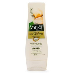 Vatika SPANISH GARLIC Natural Hair Growth Conditioner, Dabur (Ватика ИСПАНСКИЙ ЧЕСНОК Кондиционер ДЛЯ РОСТА ВОЛОС для ослабленных и выпадающих волос, Дабур), 200 мл.