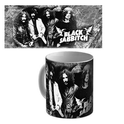 Кружка керамическая "Black Sabbath" (группа)
