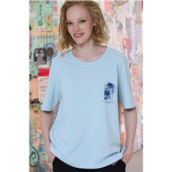 футболка женская 8637-07 Новинка