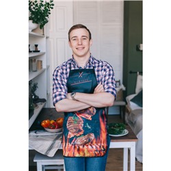 Фартук "Для самого сильного" в подарочной упаковке