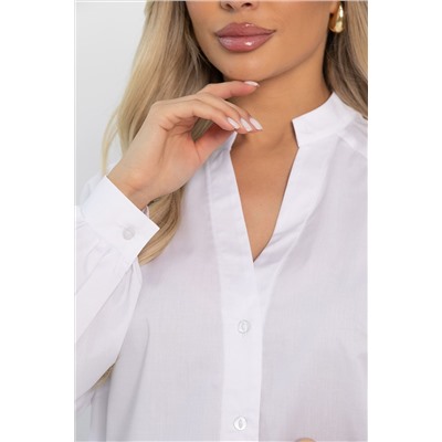 Блуза хлопковая Кристалия (белая) Б14461-16М