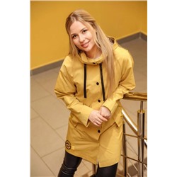Arisha 8096 горчичный, Плащ